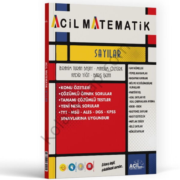 Acil Yayınları TYT Acil Matematik Sayılar