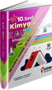 Aydın Yayınları 10. Sınıf Kimya Kamp Kitabım