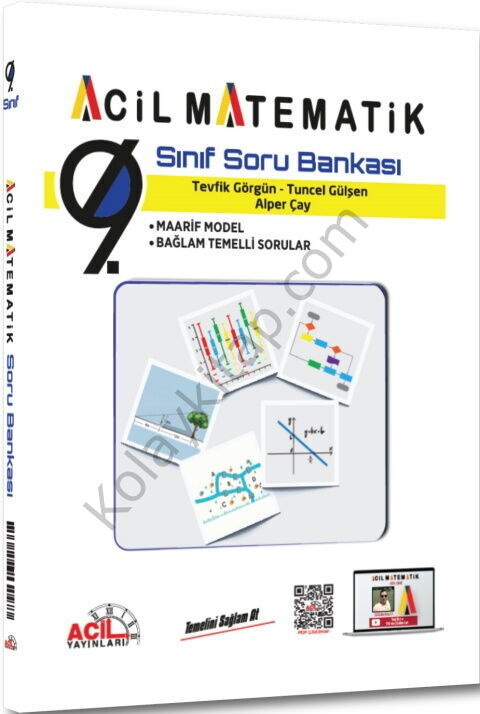 Acil Yayınları 9. Sınıf Acil Matematik Soru Bankası