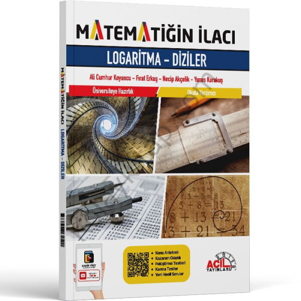 Acil Yayınları Matematiğin İlacı TYT Acil Matematik Logaritma Diziler