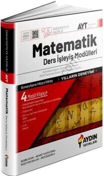 Aydın Yayınları AYT Matematik Ders İşleyiş Modülleri