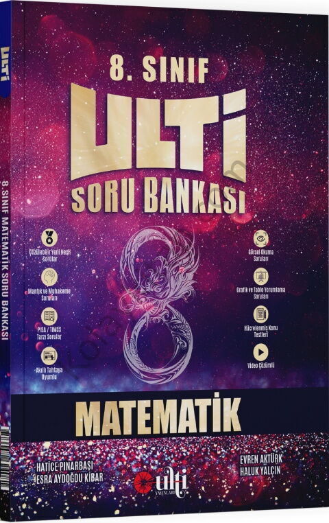 Ulti Yayınları 8. Sınıf LGS Matematik  Soru Bankası