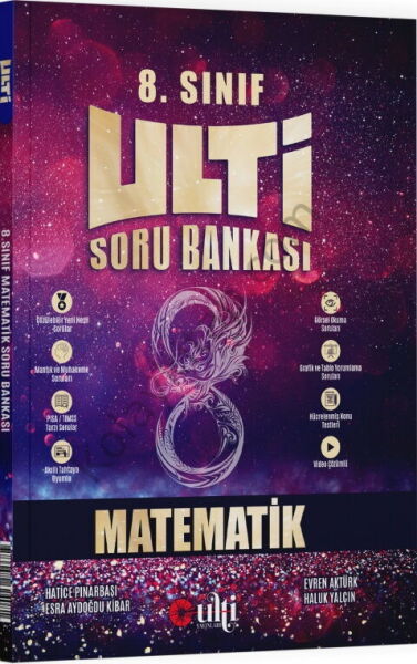 Ulti Yayınları 8. Sınıf LGS Matematik  Soru Bankası