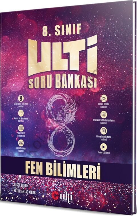 Ulti Yayınları 8. Sınıf LGS Fen Bilimleri  Soru Bankası