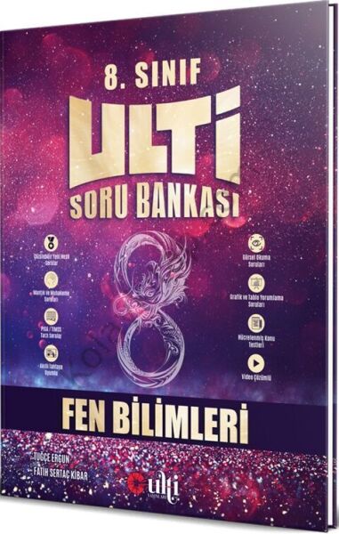 Ulti Yayınları 8. Sınıf LGS Fen Bilimleri  Soru Bankası
