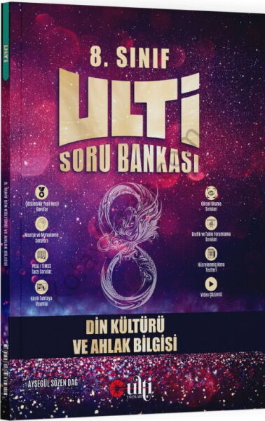 Ulti Yayınları 8. Sınıf LGS Din Kültürü ve Ahlak Bilgisi  Soru Bankası