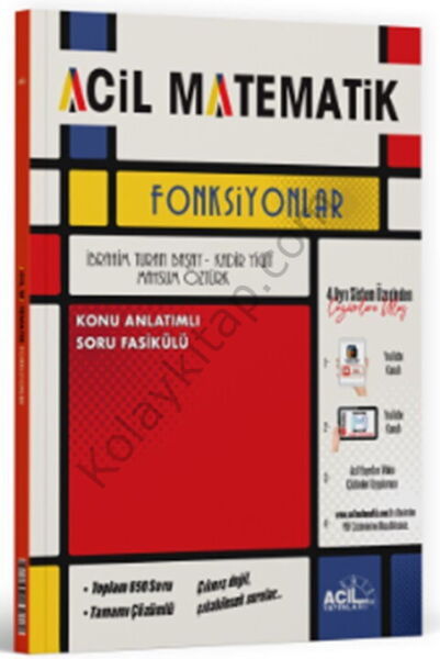 Acil Yayınları TYT Matematik Acil Fonksiyonlar
