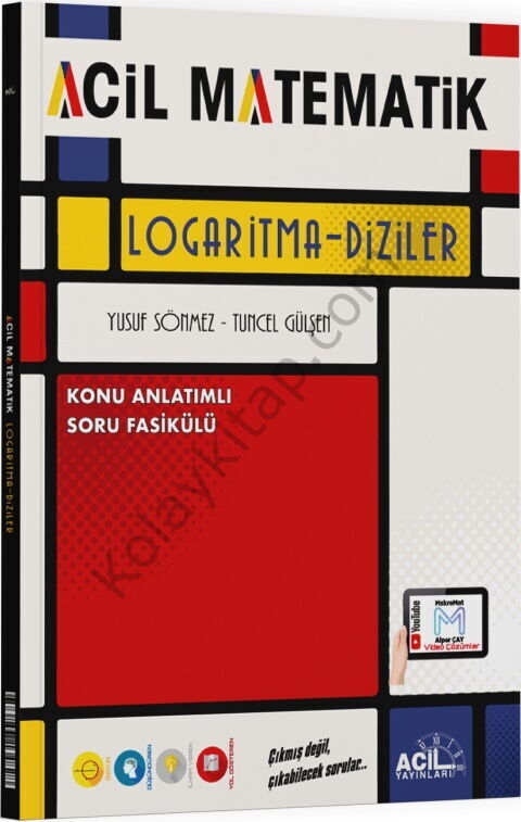 Acil Yayınları TYT Acil Matematik Logaritma Diziler