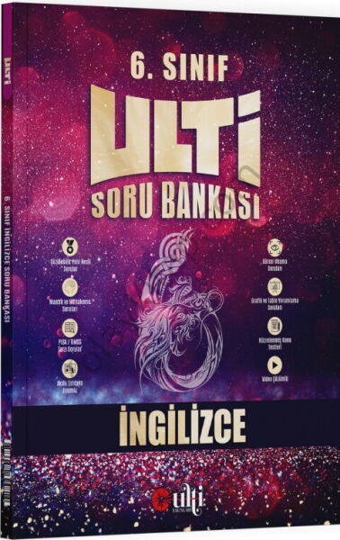 Ulti Yayınları 6. Sınıf İngilizce  Soru Bankası