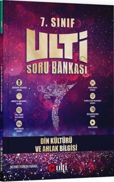 Ulti Yayınları 7. Sınıf Din Kültürü ve Ahlak Bilgisi  Soru Bankası