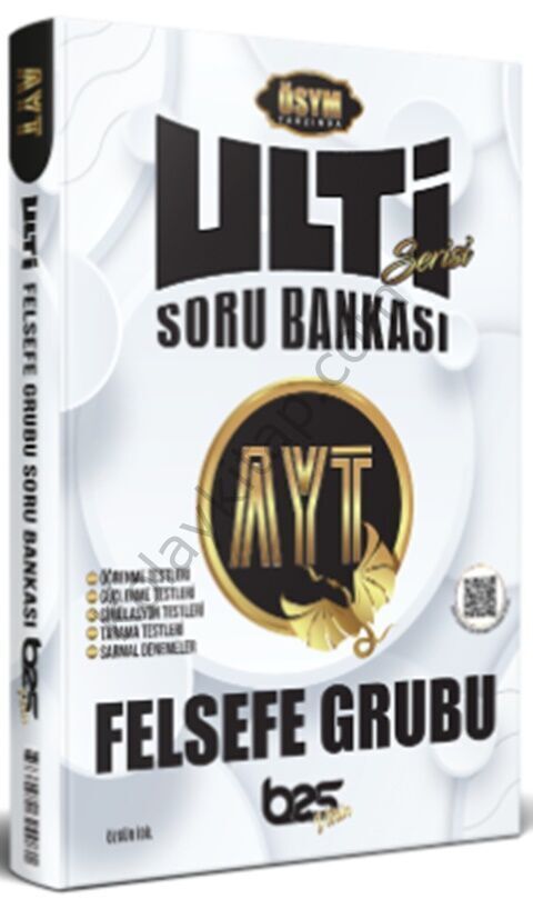 Ulti Yayınları AYT Felsefe Grubu  Soru Bankası