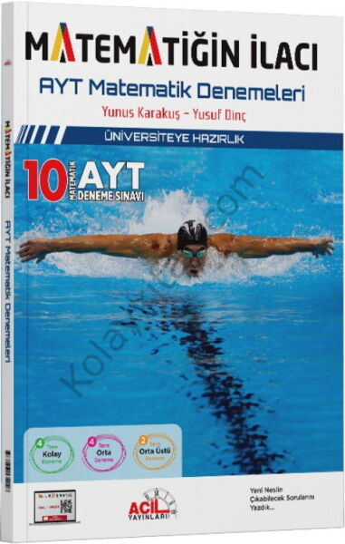 Acil Yayınları AYT Matematiğin İlacı Denemeleri