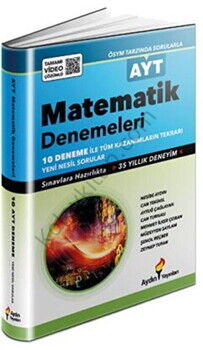 Aydın Yayınları AYT Matematik 10 Deneme
