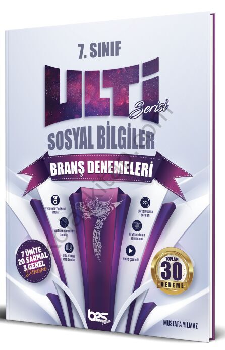 Ulti Yayınları 7. Sınıf Sosyal Bilgiler  Denemeleri