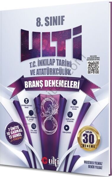Ulti Yayınları 8. Sınıf T.C. İnkılap Tarihi ve Atatürkçülük Denemeleri