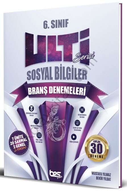 Ulti Yayınları 6. Sınıf Sosyal Bilgiler  Denemeleri