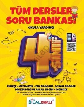 Bilal Işıklı Yayınları 4. Sınıf Tüm Dersler Soru Bankası