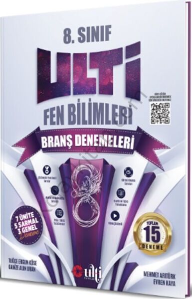Ulti Yayınları 8. Sınıf Fen Bilimleri  Denemeleri