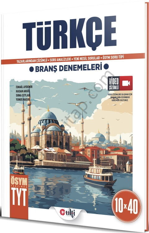 Ulti Yayınları TYT Türkçe  10 x 40 Branş Denemeleri