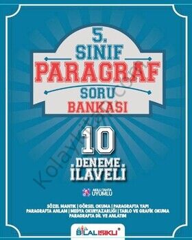 Bilal Işıklı Yayınları 5. Sınıf Paragraf Soru Bankası