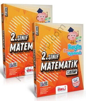 Bilal Işıklı Yayınları 2. Sınıf Matematik Beyin Fırtınası Uygulamalı Soru Bankası Seti