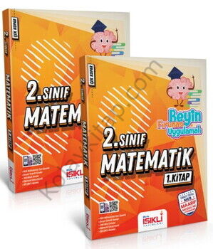 Bilal Işıklı Yayınları 2. Sınıf Matematik Beyin Fırtınası Uygulamalı Soru Bankası Seti