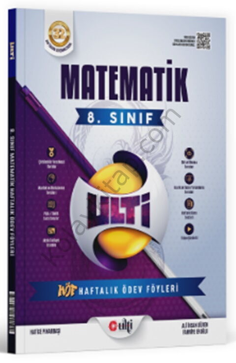 Ulti Yayınları 8. Sınıf LGS Matematik  Haftalık Ödev Föyleri