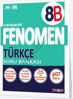 Fenomen Okul Yayınları 8. Sınıf LGS Türkçe B Fenomen Soru Bankası
