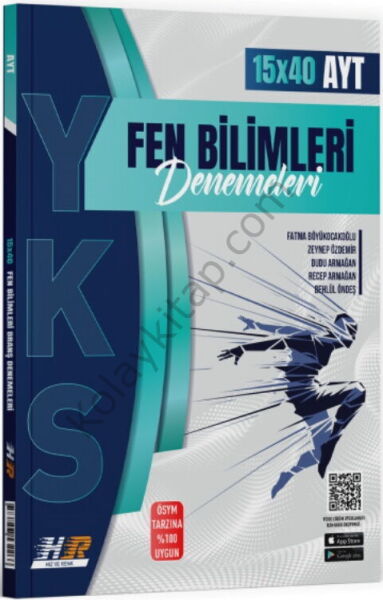 Hız ve Renk Yayınları AYT Fen Bilimleri 15 x 40 Denemeleri