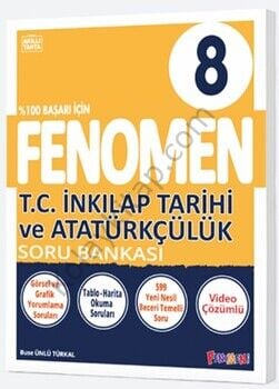 Fenomen Okul Yayınları 8. Sınıf T.C. İnkılap Tarihi ve Atatürkçülük Fenomen Soru Bankası