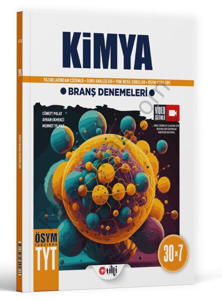 Ulti Yayınları TYT Kimya  Branş Denemeleri