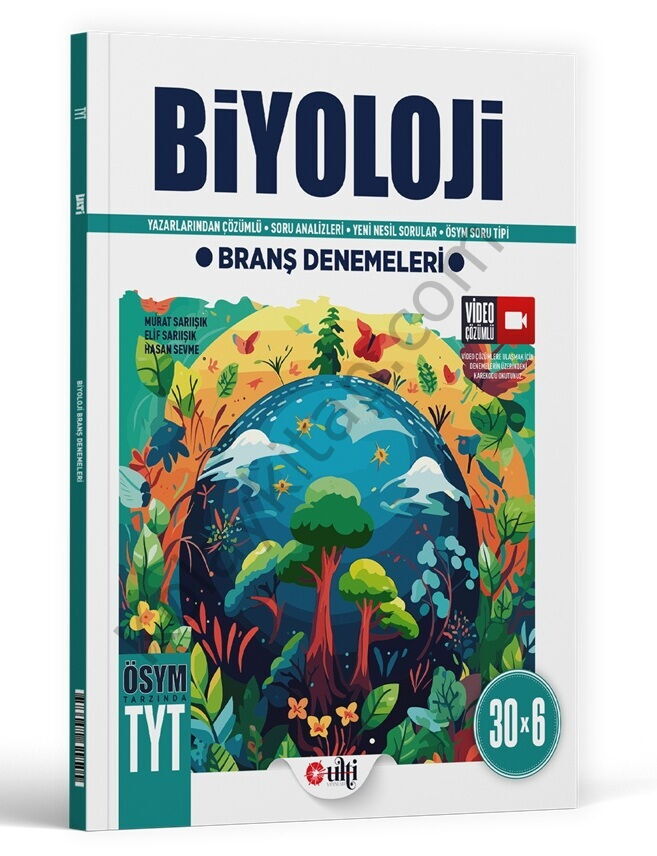 Ulti Yayınları TYT Deneme Biyoloji  Branş Denemeleri