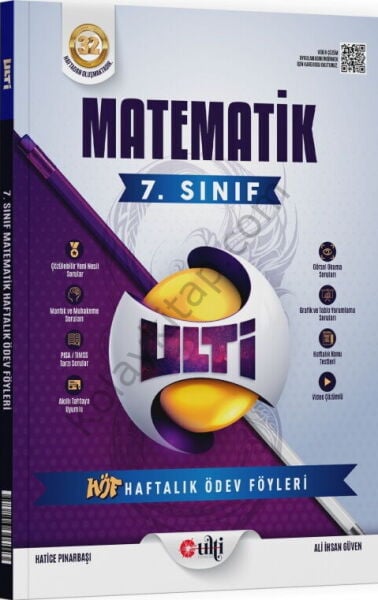 Ulti Yayınları 7. Sınıf Matematik Haftalık Ödev Föyleri