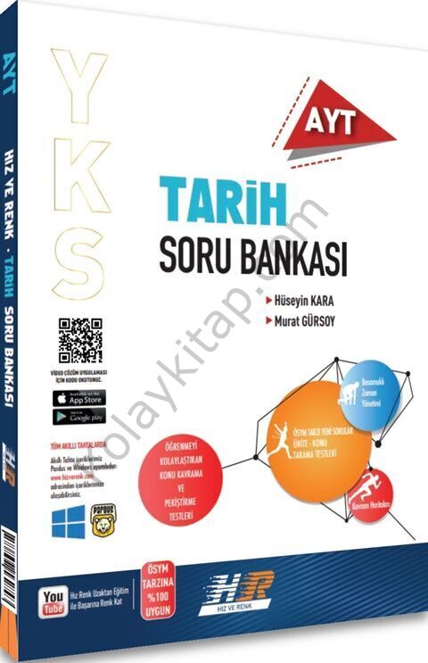 Hız ve Renk AYT Tarih Soru Bankası