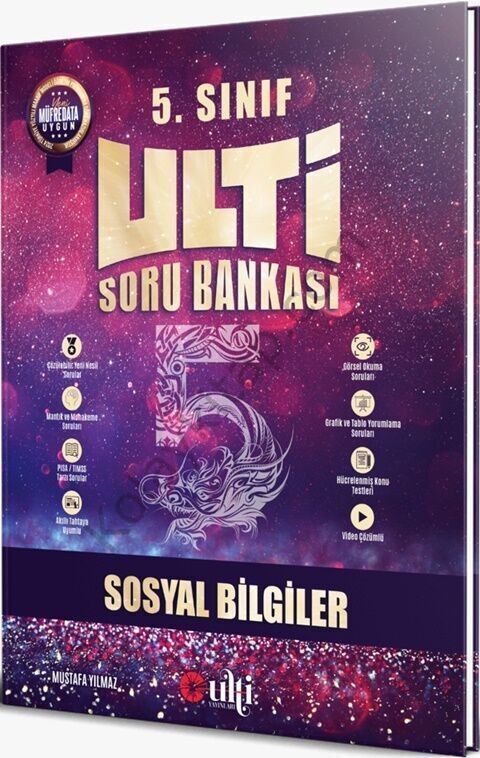 Ulti Yayınları 5. Sınıf Sosyal Bilgiler Soru Bankası