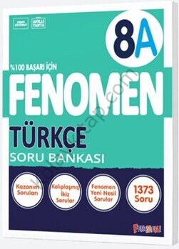 Fenomen Okul Yayınları 8. Sınıf LGS Türkçe A Fenomen Soru Bankası