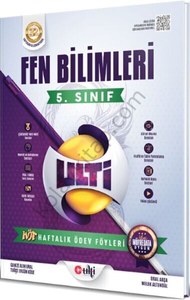 Ulti Yayınları 5. Sınıf Fen Bilimleri Haftalık Ödev Föyleri