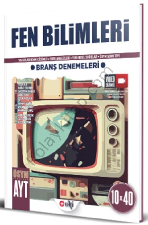 Ulti Yayınları AYT Fen Bilimleri 10 x 40 Branş Denemeleri