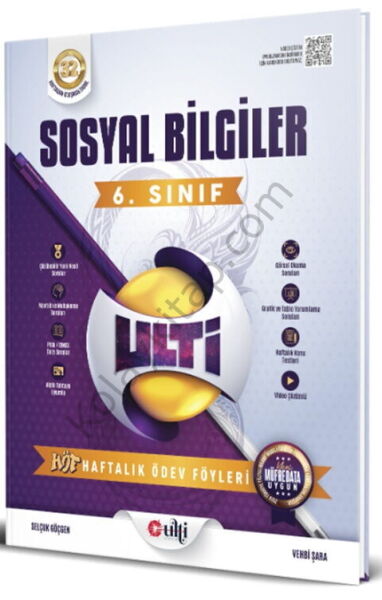 Ulti Yayınları 6. Sınıf Sosyal Bilgiler Haftalık Ödev Föyleri