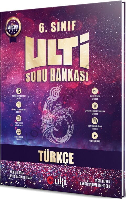 Ulti Yayınları 6. Sınıf Türkçe Ulti Serisi Soru Bankası