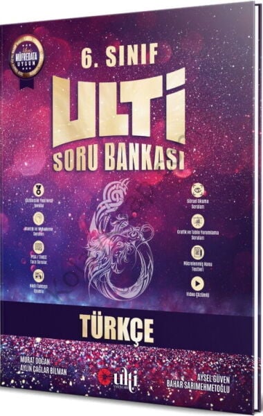 Ulti Yayınları 6. Sınıf Türkçe Ulti Serisi Soru Bankası