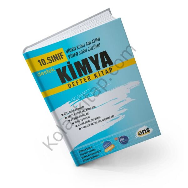 ENS Yayıncılık 10. Sınıf Kimya Defter Kitap