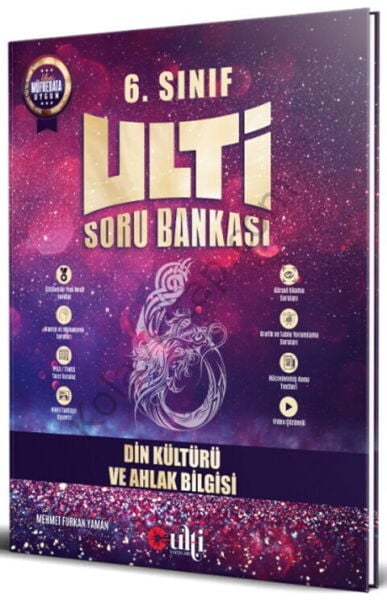 Ulti Yayınları 6. Sınıf Din Kültürü ve Ahlak Bilgisi Soru Bankası
