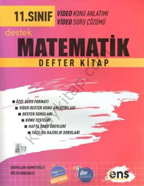 ENS Yayıncılık 11. Sınıf Matematik Defter Kitap