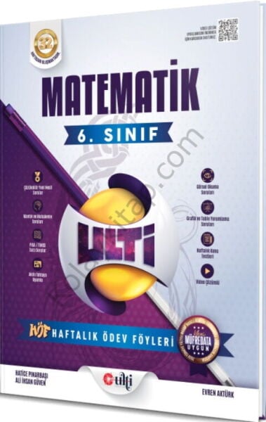 Ulti Yayınları 6. Sınıf Matematik Haftalık Ödev Föyleri