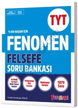 Fenomen Okul Yayınları TYT Felsefe Soru Bankası
