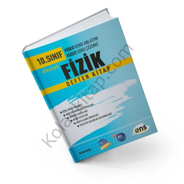 ENS Yayıncılık 10. Sınıf Fizik Defter Kitap