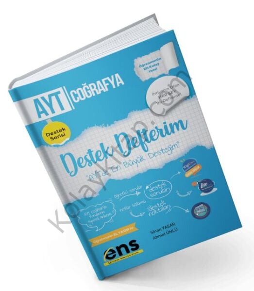 ENS Yayıncılık AYT Coğrafya Destek Defterim