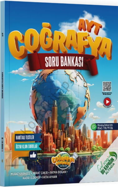 Coğrafya Gurmesi Yayınları AYT Coğrafya Soru Bankası