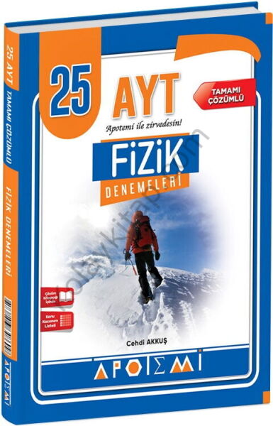 Apotemi Yayınları AYT Fizik 25 li Deneme